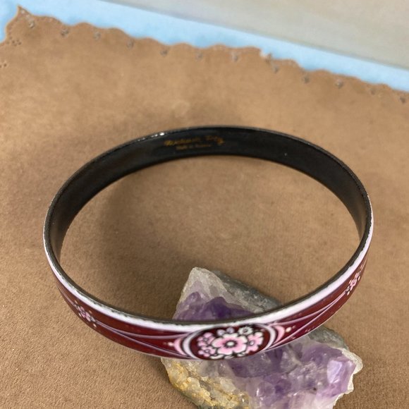 Vintage Michaela Frey with lots of Maroon Bracelet - Picture 4 of 6